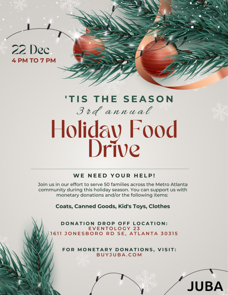 3rd annual holiday food drive 